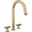 Kintsu® Widespread Pull-Down Faucet With Arc Spout-1553760385-1553760384