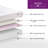  EGOHOME 8" Lavender Medium Memory Foam Mattress-855177990-819507738