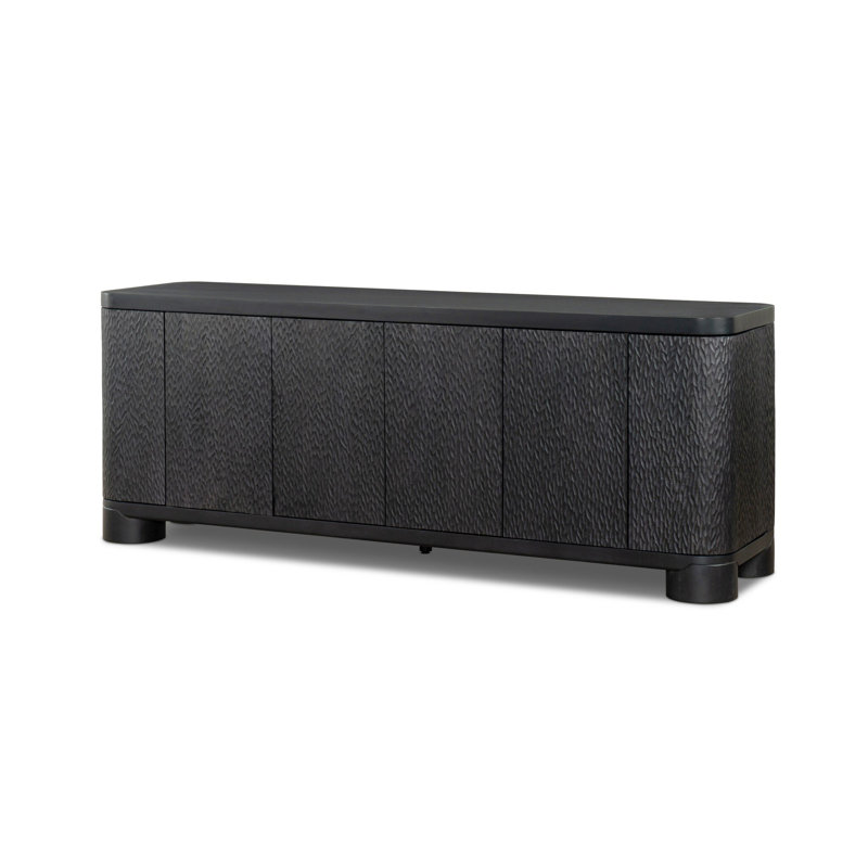 Shevall Sideboard-Carved Black Mango