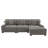 Milbrey 3-Piece Corduroy Modular Sectional with Loose Back-640565356-640565355