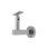 Glass Mount Handrail Bracket with Round Rose and Flat Plate