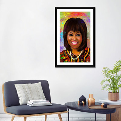 " Michelle Obama " by Crixtover Edwin
