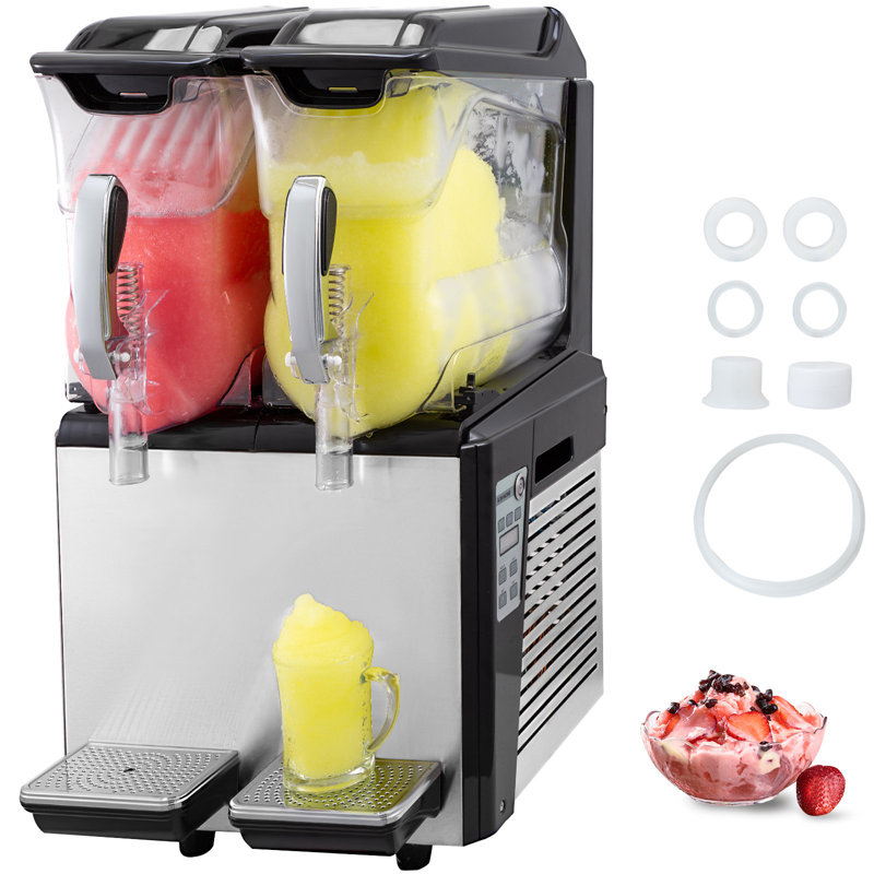 Machine à boisson glacée à deux cuves 20V VEVOR 110V