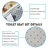 Polyester, Plastic Shower Curtain