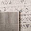 Hooked Geometric Ivory/Grey Rug-1380489148