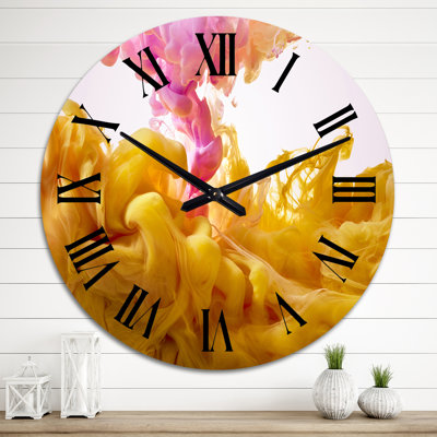 Horloge murale surdimensionnée