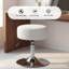 PVC Leather Upholstered Accent Stool-125546935
