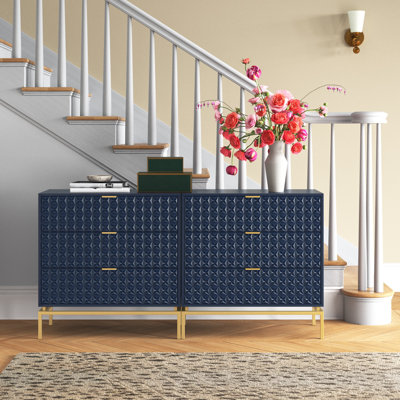Lydon 6 - Drawer Accent Chest (Set of 2)