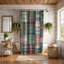 Rideau de douche standard 1 pièce Timeless Check Grids-698638343