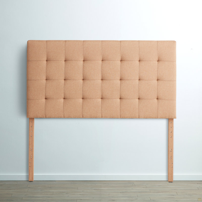 Rectangle Square Tufted Headboard, Full/ Full XL