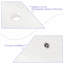 Lavabo de salle de bain blanc 16,3 Wenty