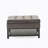 Rectangle Tufted Upholstered PU Ottoman