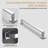 21.9 " Stainless Steel 1 - Bar Wall Wall Mounted (Optional) Towel Bar-105252329