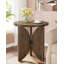 Tables de bout rondes en bois
