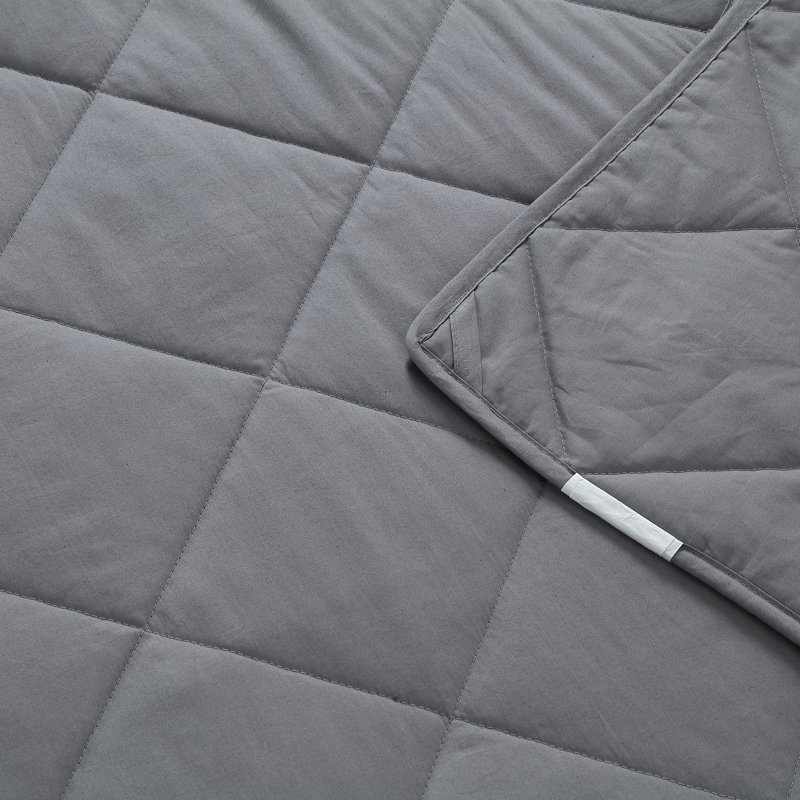Couverture confortable pour chambre Zaine, L 48 po x L 72 po, 12 lb
