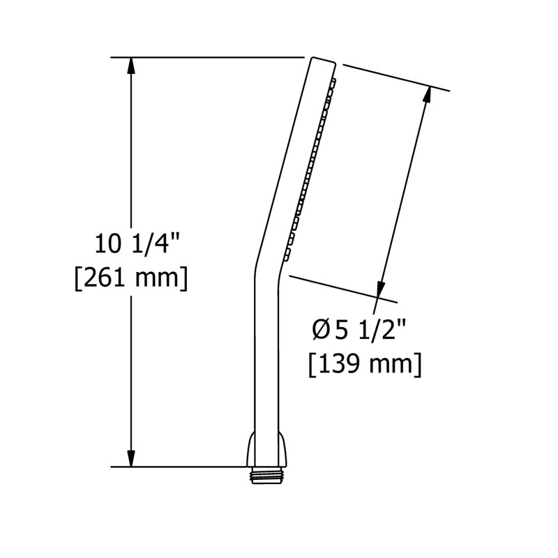 Riobel 6" Single Function Handshower