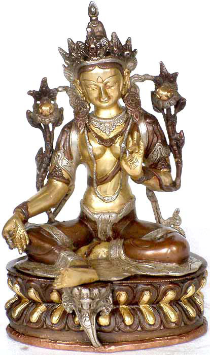 La Tara verte (divinité bouddhiste tibétaine)