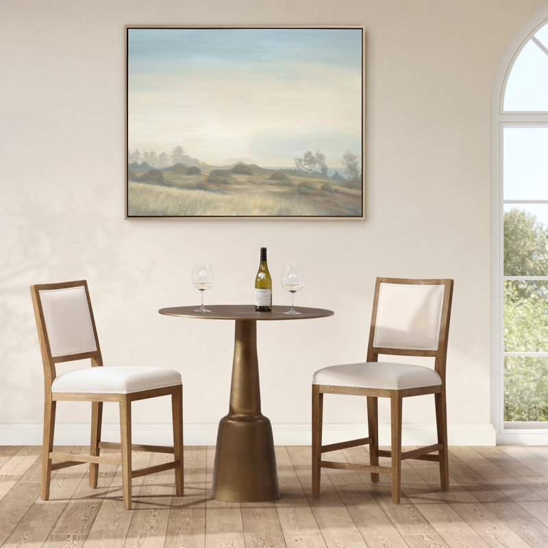 Golbez 35" Tall Counter Table, Gold