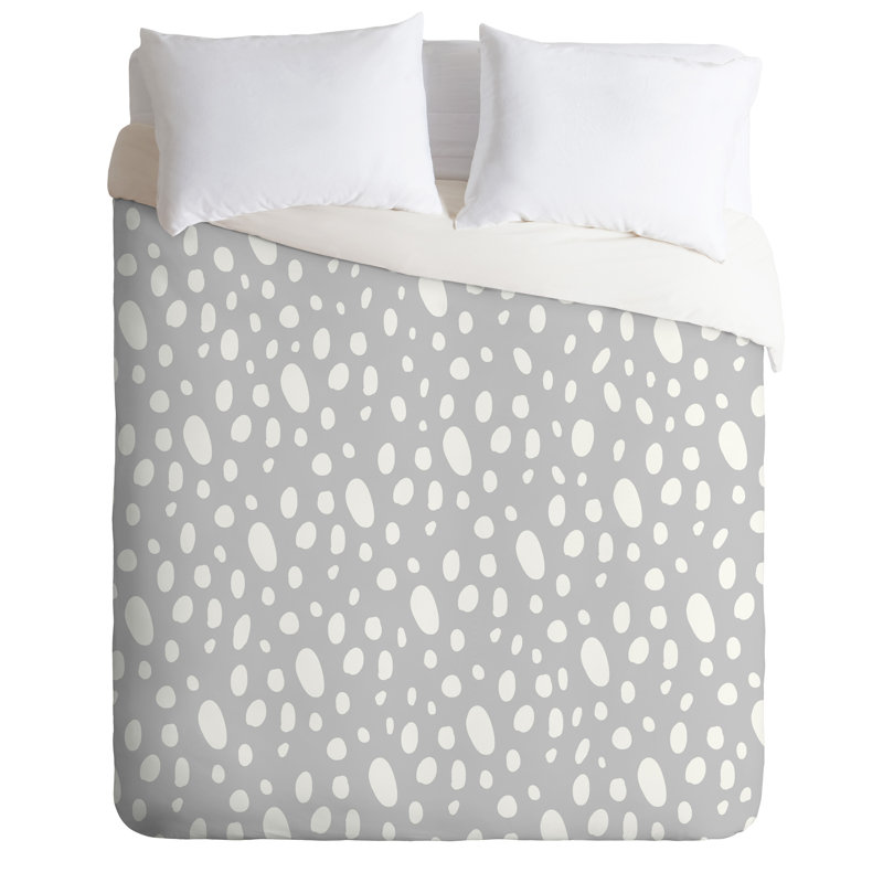 Housse de couette simple allyson johnson pebbles, Housse de couette pour lit simple