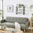 Manfreda 3 Tier Floating Accent Shelf