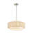 Reenat 4-Light Hand-Woven Rope Drum Chandelier-1381101758