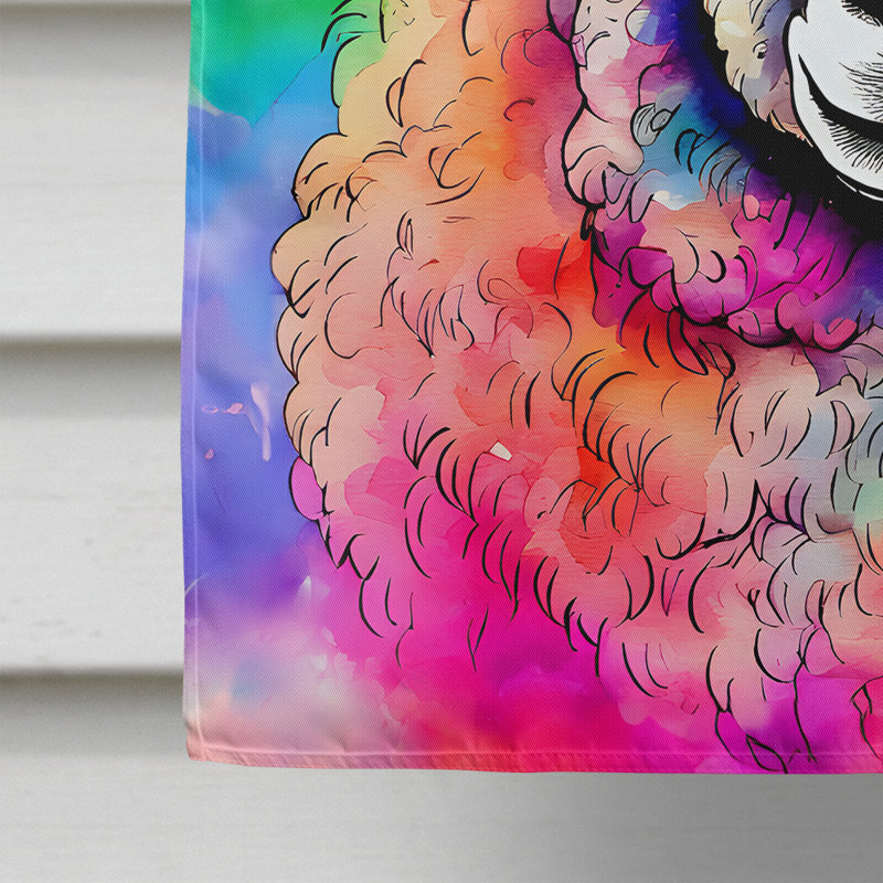 Drapeau de maison de mouton hippie