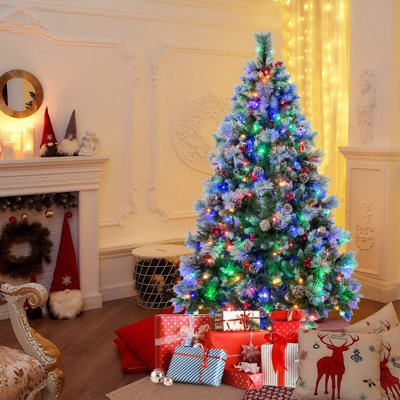 185cm H Lighted Artificial Christmas Tree