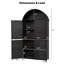 Armoire 4 portes à 4 portes avec tablettes réglables-127336863