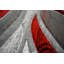 Rouge/gris abstrait McCampbell Tapis décoratif-28997886