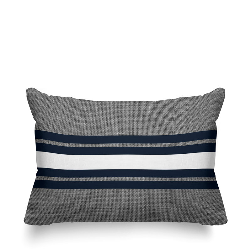 Coussin intérieur / extérieur Beau Cottage, Gris