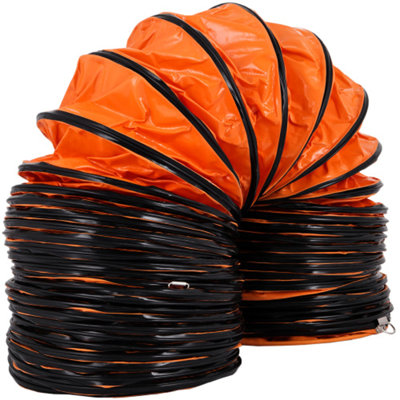 Tuyau flexible en PVC de 32 pi pour ventilateur 12 po