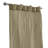 Paloma Sheer Dual Header Curtain Panel 52 x 63 in Khaki-1027735085-1027735081