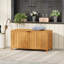 Boîte de rangement en bois 100 gallons Portside