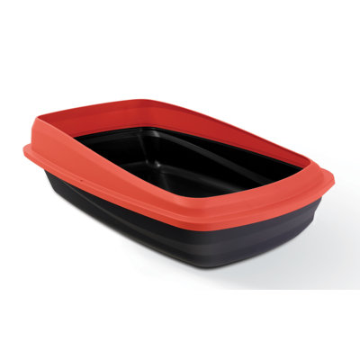 Catit Open Rimmed Litter Box