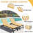 2PCS Set Outdoor Lounge Chair Cushion-1649850044