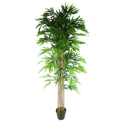 Faux Bamboo Tree in Pot Liner