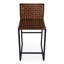 Butler Urban Brown Woven Leather Bar Stool-1389649042-1428225834