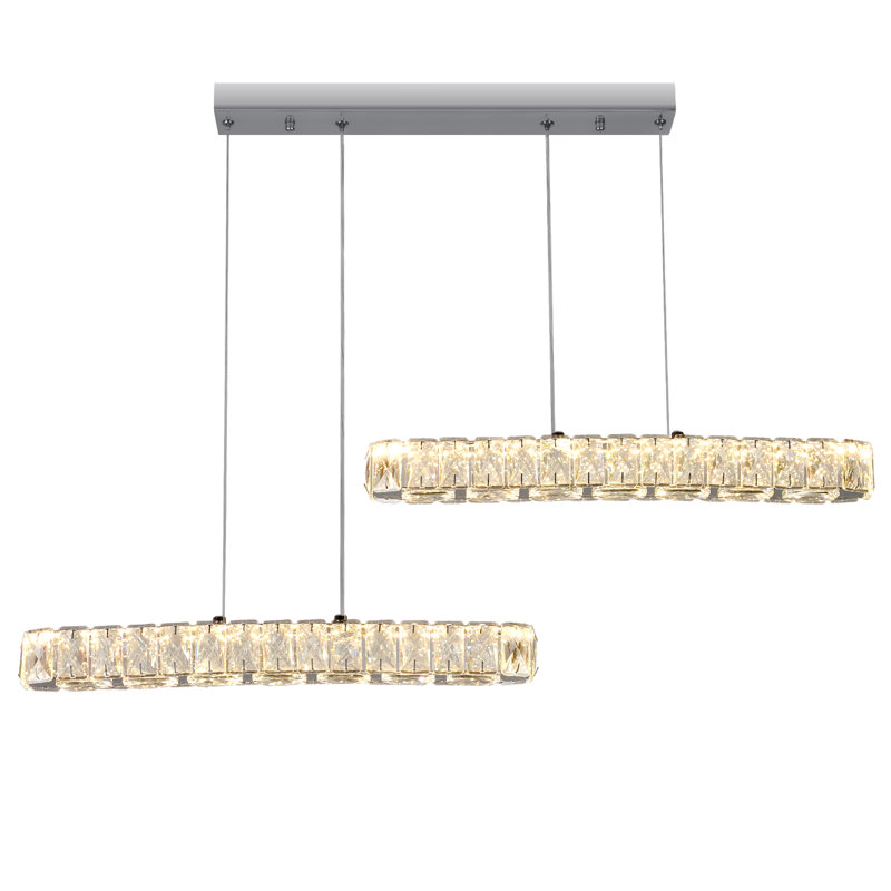 2 - Light LED Chandelier