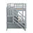 Imarah Kids Twin Over Twin Bunk Bed-783985637