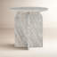 Reilly Marble End Table-470237350