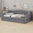 Upholstered Daybed With LED Belt And Trundle-997306289