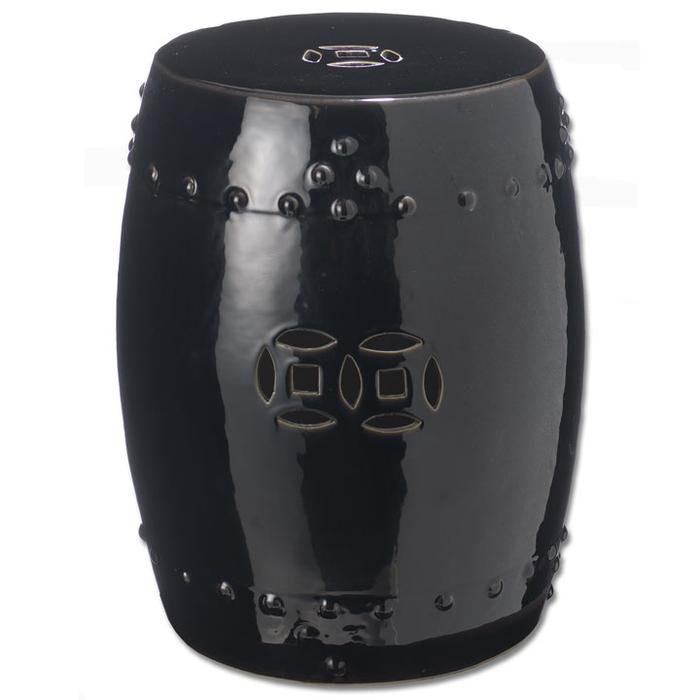 Keating Accent Stool, Black