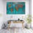 " Impression World Map " by Finnian P 3 - Pieces-1069520054