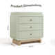 Santorini 3 Drawer Chest With Changing Topper