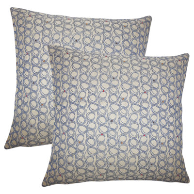  Geometric Throw Pillow