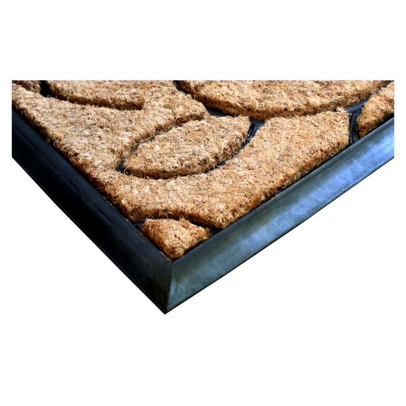 Glenmeadow Non-Slip Floral Outdoor Doormat