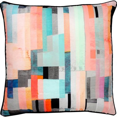 Olivera Geometric Outdoor Throw Pillow