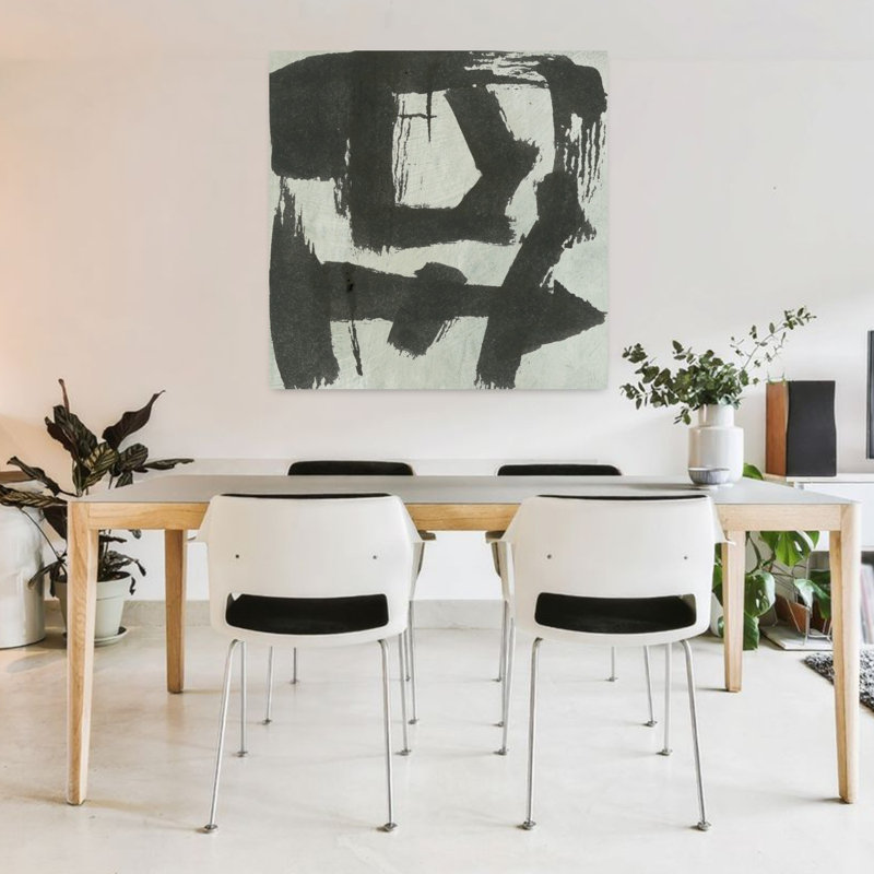 Art contemporain contemporain abstrait, H 36 po x l 36 po