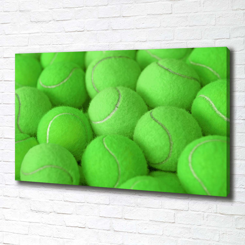 Tennis Balls - Wrapped Canvas Print