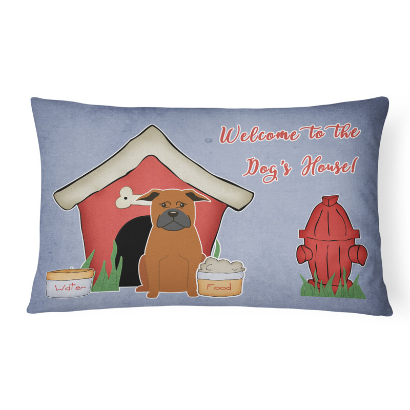 Coussin lombaire en tissu d’intérieur/d’extérieur contemporain niche fait main